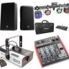 Festpaket 2000watt med ljus/rök